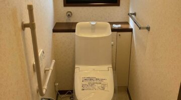 トイレ：宮城県塩釜市　LIXILアメージュ/トイレリフォーム＆床材貼り替え