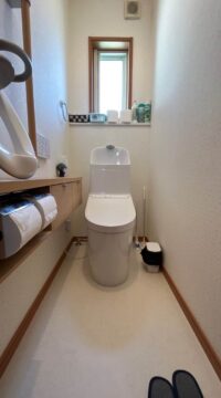 トイレ：宮城県多賀城市　TOTO GG1-800/トイレリフォーム＆床材貼り替え