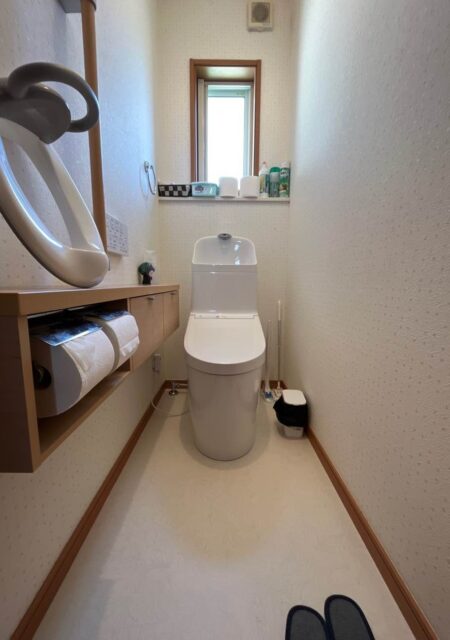 トイレ：宮城県多賀城市　TOTO GG1-800/トイレリフォーム＆床材貼り替え