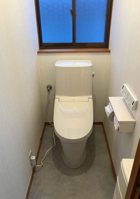 トイレ：宮城県多賀城市　LIXILアメージュZ2手洗器無/トイレリフォーム