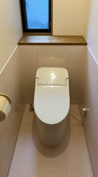 トイレ：宮城県多賀城市　TOTO　GG3手洗い器無　トイレリフォーム