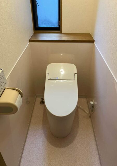 トイレ：宮城県多賀城市　TOTO　GG3手洗い器無　トイレリフォーム