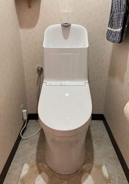 トイレ：宮城県仙台市宮城野区　TOTO ZR1へトイレリフォーム